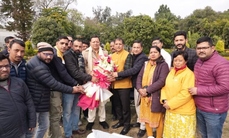 मुख्यमंत्री धामी से उत्तरांचल प्रेस क्लब की नवनिर्वाचित कार्यकारिणी ने की शिष्टाचार भेंट..