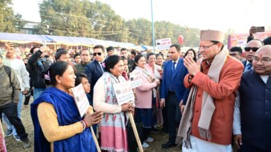 मुख्यमंत्री धामी ने मंगलवार को खटीमा में कुमाऊं सांस्कृतिक उत्थान मंच द्वारा आयोजित उत्तरायणी कौतिक मेले का शुभारंभ किया।