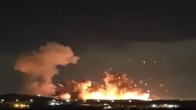 ईरान के परमाणु शहर इस्फहान में 2000 पाउंड के बंकर बस्टर बमों से हमला, आसमान में उठे आग के विशाल गोले, वीडियो