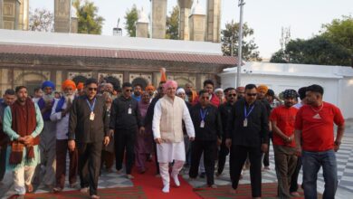 श्री झण्डे जी मेले की भव्यता बढ़ाने पंजाब से पहुंची पैदल संगत