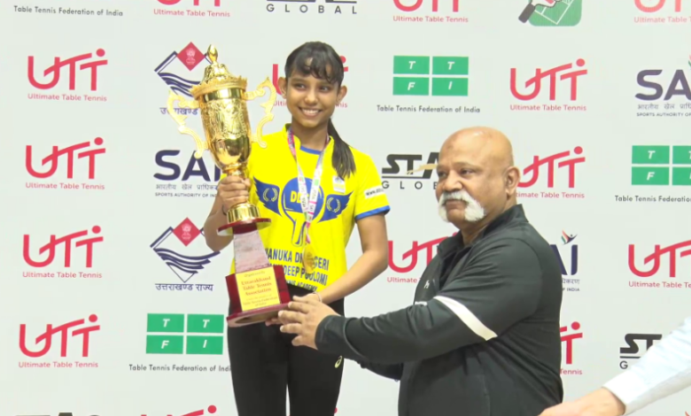 टेबल टेनिस चैंपियनशिप में 2 गोल्ड जीतकर छायी सिंड्रेला दास,  पर साझा की जीत की खुशी