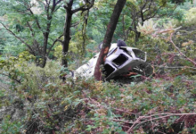 रुद्रप्रयाग में भीषण सड़क हादसा, 250 मीटर गहरी खाई में गिरी कार, 3 लोगों की मौत