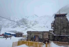 Snowfall: कपाट खुलने से पहले केदारनाथ धाम में हुई बर्फबारी, उत्तराखंड में आज तूफान और ओलावृष्टि की चेतावनी