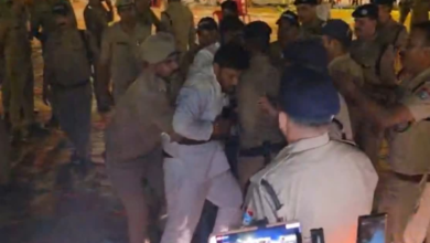 किच्छा स्ट्रांग रूम के बाहर देर रात हंगामा, कांग्रेस प्रत्याशी राजेश प्रताप और पुलिस के बीच नोकझोंक, जानें कारण