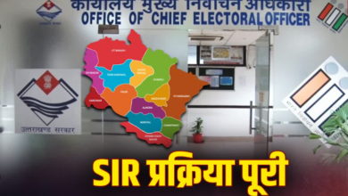 उत्तराखंड में SIR की प्रक्रिया संपन्न, 3 अक्टूबर को जारी होगी अंतिम मतदाता सूची उत्तराखंड में SIR की प्रक्रिया संपन्न, 3 अक्टूबर को जारी होगी अंतिम मतदाता सूची
