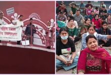 नर्सिंग अभ्यर्थी के साथ पानी की टंकी पर चढ़ी महिला कांग्रेसी प्रदेश अध्यक्ष ज्योति रौतेला, लगाया अनदेखी का आरोप