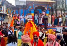 बाबा मद्महेश्वर की दिव्य डोली कैलाश के लिए रवाना, 21 मई को खुलेंगे मंदिर के कपाट