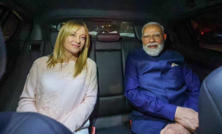 ‘रोम में स्वागत है, मेरे दोस्त!’, पीएम मोदी के इटली पहुंचने पर मेलोनी ने साझा की तस्वीर ‘रोम में स्वागत है, मेरे दोस्त!’, पीएम मोदी के इटली पहुंचने पर मेलोनी ने साझा की तस्वीर