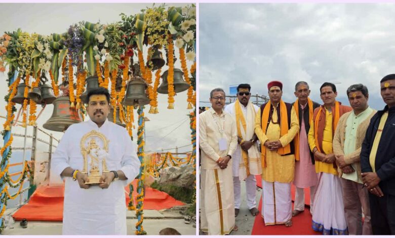 तमिलनाडु से उत्तराखंड पहुंची भगवान मुरुगन की दिव्य प्रतिमा, हिमालय और दक्षिण भारत की संस्कृति का दिखा संगम