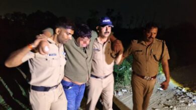 पुलिस और राजस्थान के बदमाशों के बीच मुठभेड़, पैर में गोली लगने से एक घायल, दूसरे को दबोचा