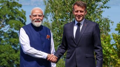 प्रिय मित्र नरेंद्र, आपका स्वागत करके बहुत खुशी हुई, फ्रांस-भारत की दोस्ती अमर रहे: मैक्रों ने हिंदी में कहा