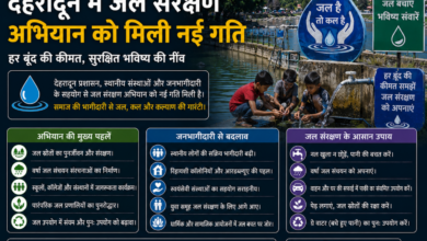 देहरादून में जल संरक्षण अभियान को मिली नई गति