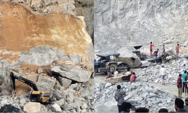 बेंगलुरु में बड़ा हादसा, पत्थर की खदान में चट्टान गिरने से सात मजदूरों की मौत बेंगलुरु में बड़ा हादसा, पत्थर की खदान में चट्टान गिरने से सात मजदूरों की मौत