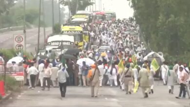 महापंचायत के लिए किसानों का दिल्ली कूच, शंभू बॉर्डर सील; अलर्ट पर पुलिस