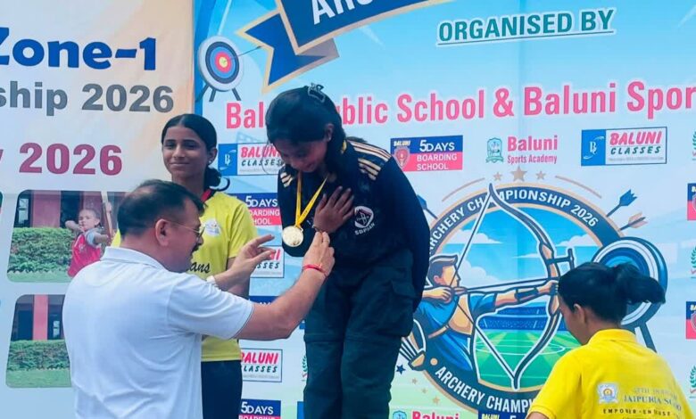 उत्तराखंड की बेटी सनाया भंडारी ने तीरंदाजी में जीता गोल्ड, ओलंपिक में प्रतिनिधित्व करना है लक्ष्य उत्तराखंड की बेटी सनाया भंडारी ने तीरंदाजी में जीता गोल्ड, ओलंपिक में प्रतिनिधित्व करना है लक्ष्य