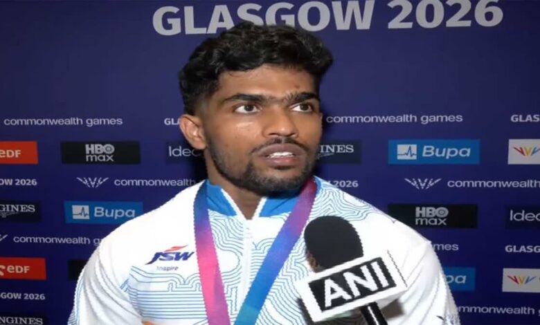 CWG 2026: वेटलिफ्टिंग में राजा मुथुपांडी ने भारत को दिलाया सिल्वर, शानदार प्रदर्शन जारी CWG 2026: वेटलिफ्टिंग में राजा मुथुपांडी ने भारत को दिलाया सिल्वर, शानदार प्रदर्शन जारी