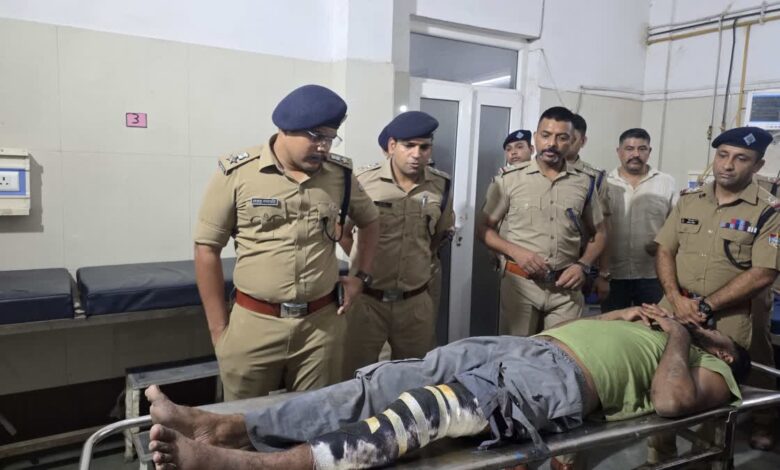 रुद्रपुर गैंगरेप के तीन आरोपी पुलिस मुठभेड़ के बाद गिरफ्तार, एक के पैर में लगी गोली
