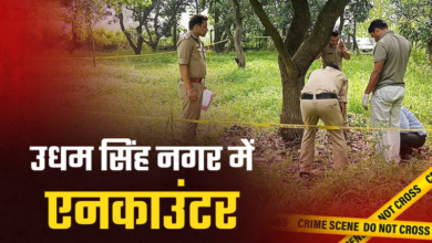 उधम सिंह नगर पुलिस का वांटेड बदमाश जितेंद्र चौधरी गैंग के साथ एनकाउंटर, तीन अपराधी गिरफ्तार