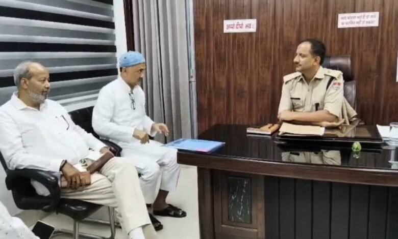 कांग्रेस का SIR में फर्जी आपत्तियों का आरोप, कांग्रेस विधायक और कार्यकर्ताओं ने SP देहात से की शिकायत