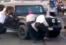 थार चालक की दबंगई, बस चालक व मेडिकल छात्रों को कुचलने की कोशिश, मुकदमा दर्ज