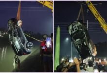 विकासनगर शक्तिनहर में गिरी कार तीसरे दिन मिली, चालक की तलाश तेज