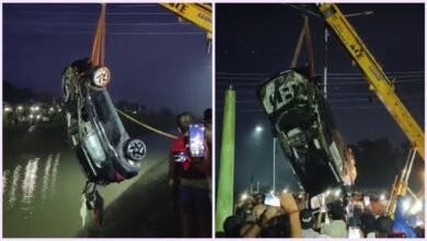 विकासनगर शक्तिनहर में गिरी कार तीसरे दिन मिली, चालक की तलाश तेज
