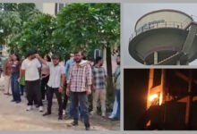 आयुर्वेद विवि में पानी की टंकी पर 12 घंटे तक प्रदर्शन, रात 1 बजे VC ने दिया लिखित आश्वासन, तब नीचे उतरे छात्र