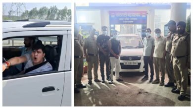 नशे में धुत दिल्ली के युवकों का हाईवे पर हुड़दंग, महिलाओं का पीछा कर की बदतमीजी, पकड़े गए तो हाथ जोड़कर मांगी माफी