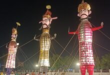 दशहरा की तैयारियां पूरी, रुड़की और रुद्रपुर में धू-धू कर जलेगा 70 फीट ऊंचा रावण