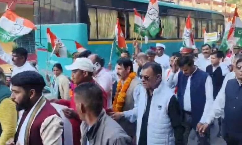उत्तराखंड में कांग्रेस न्याय यात्रा में गरजे दिग्गज नेता, धामी सरकार पर साधा निशाना उत्तराखंड में कांग्रेस न्याय यात्रा में गरजे दिग्गज नेता, धामी सरकार पर साधा निशाना