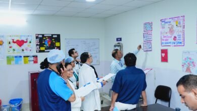 विश्व हृदय दिवस पर श्री महंत इन्दिरेश अस्पताल में दिया ह्दय रोगों से बचाव का संदेश